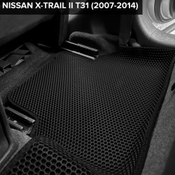 3D коврики EVA с бортами Nissan X-Trail II T31 (2007-2015)
