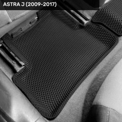 3D коврики EVA с бортами Opel Astra J седан, хэтчбек, универсал (2009-2018)