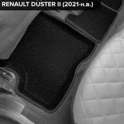 3D коврики EVA с бортами Renault Duster II (2020-н.в.)