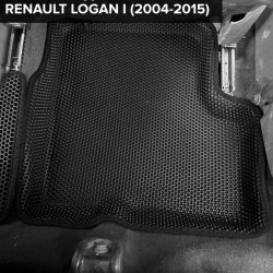 3D коврики EVA с бортами Renault Logan I (2004-2015)