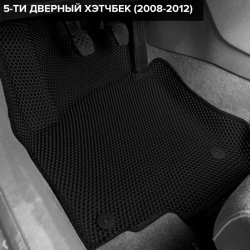 3D коврики EVA с бортами Volkswagen Golf VI хетчбек 5D (2008-2012)