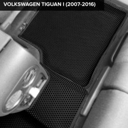 3D коврики EVA с бортами Volkswagen Tiguan I (2006-2016)