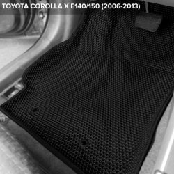 3D коврики EVA с бортами Toyota Corolla X E140/150 (2006-2013)
