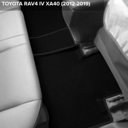 3D коврики EVA с бортами Toyota RAV4 IV XA40 (2012-2019)