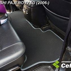 2D коврики EVA Mitsubishi Pajero IV 5D 7 мест (2006-н.в.)