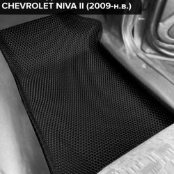 3D коврики EVA с бортами Chevrolet Niva II (2009-н.в.)