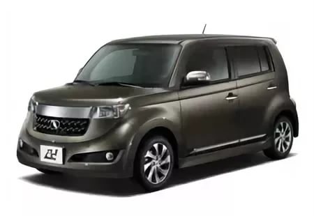 2D коврики EVA в салон и багажник на Toyota bB II, правый руль (2005-2016)