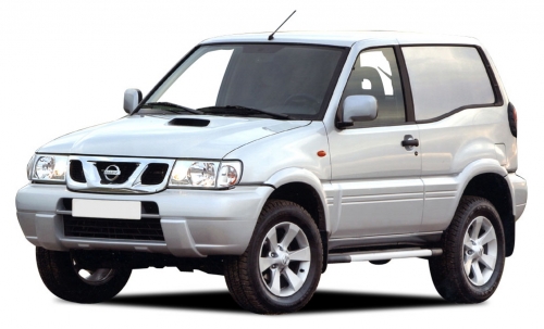 2D коврики EVA в салон и багажник  на Nissan Terrano II 3D (1993-2006)