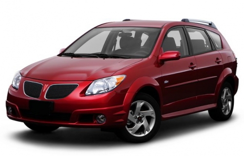 2D коврики EVA в салон и багажник на Pontiac Vibe I (2002-2008)