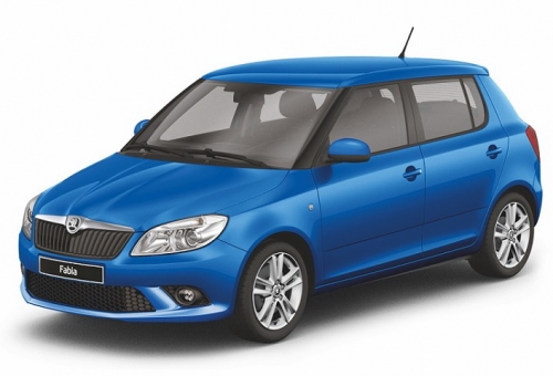 2D коврики EVA в салон и багажник  на Skoda Fabia II универсал (2007-2014)