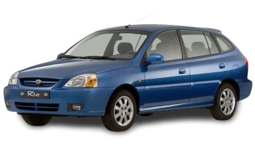 2D коврики EVA в салон и багажник  на Kia Rio I универсал (1999-2005)