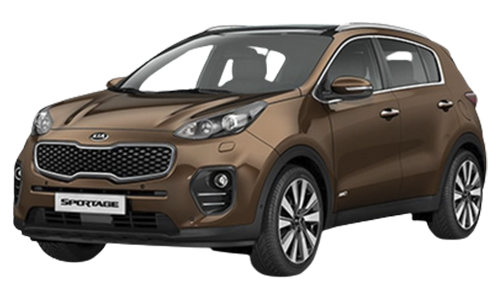 3D коврики EVA с бортами в салон на Kia Sportage IV QL (2015-2022)