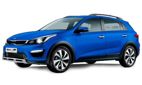 3D коврики EVA с бортами в салон  на Kia Rio IV X-Line (2017-н.в.)