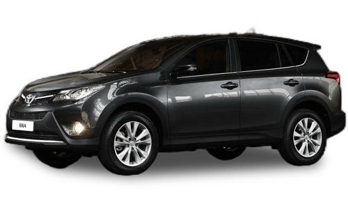 3D коврики EVA с бортами в салон  на Toyota RAV4 IV XA40 (2012-2019)