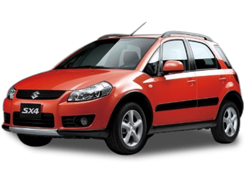 2D коврики EVA в салон и багажник  на Suzuki SX4 I хетчбек (2006-2014)