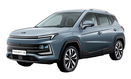 2D коврики EVA в салон и багажник  на Москвич 3е электрический (2022-н.в.)