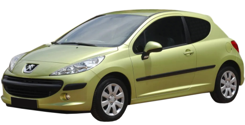 2D коврики EVA в салон  на Peugeot 207 хэтчбек 3D (2006-2015)