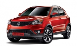 2D коврики EVA в салон и багажник на SsangYong Actyon II (2010-2013)