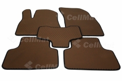 2D коврики EVA в салон и багажник  на Audi Q7 II (2015-2019)