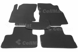 2D коврики EVA в салон и багажник  на Nissan Qashqai II J11 RUS (2013-2022)