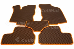 2D коврики EVA в салон и багажник  на Datsun mi-DO (2015-2020)