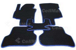 2D коврики EVA в салон  на Volkswagen Golf V Plus (2008-2014)