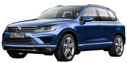 2D коврики EVA в салон и багажник  на Volkswagen Touareg II 2-ух зонный климат контроль (2010-2018)