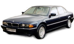2D коврики EVA в салон на BMW 7 E38 Long (1994-2001)