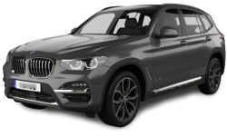 2D коврики EVA в салон и багажник на BMW X3 G01 (2017-н.в.)