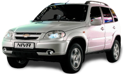 2D коврики EVA в салон и багажник на Chevrolet Niva II (2009-н.в.)