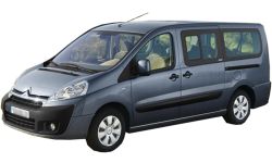 2D коврики EVA в салон и багажник  на Citroen Jumpy II (2006-2016)