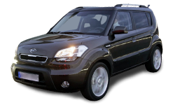 2D коврики EVA в салон и багажник  на Kia Soul I (AM) (2008-2011)