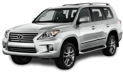 2D коврики EVA в салон и багажник  на Lexus LX III рестайлинг (2012-2015)