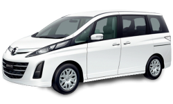 2D коврики EVA в салон и багажник  на Mazda Biante, правый руль (2008-2018)