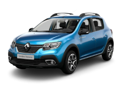 2D коврики EVA в салон  на Renault Sandero Stepway II рестайлинг (2018-2022)