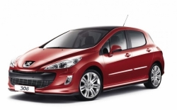 3D коврики EVA с бортами в салон  на Peugeot 308 I хэтчбек, универсал (2007-2015)