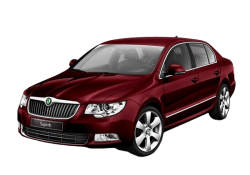 3D коврики EVA с бортами в салон  на Skoda Superb II (2008-2015)
