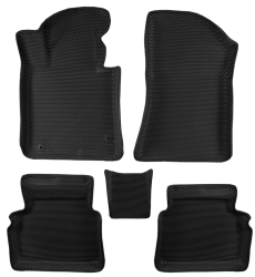 3D коврики EVA с бортами в салон на Kia K5 III (2019-н.в.)